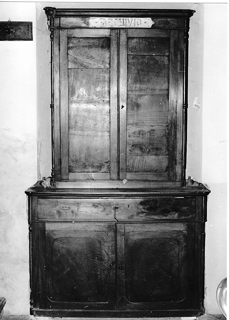 armadio per archivi - ambito Italia centrale (sec. XX)