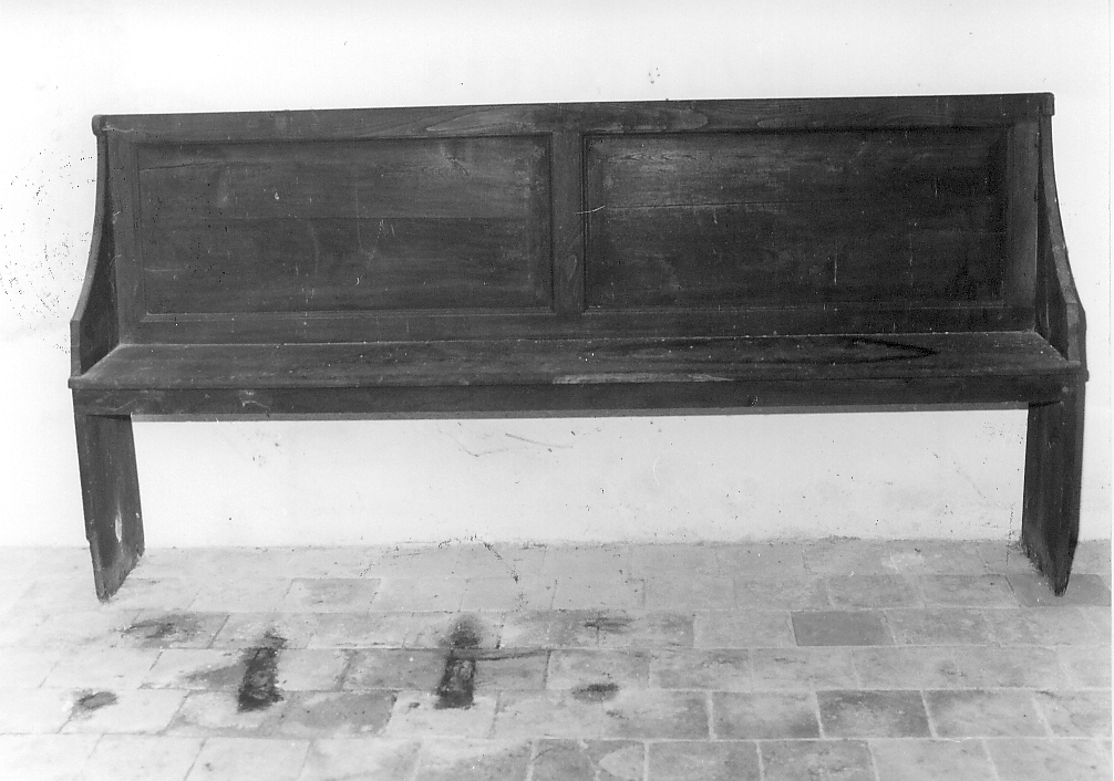 panca, opera isolata - bottega aquilana (sec. XIX)