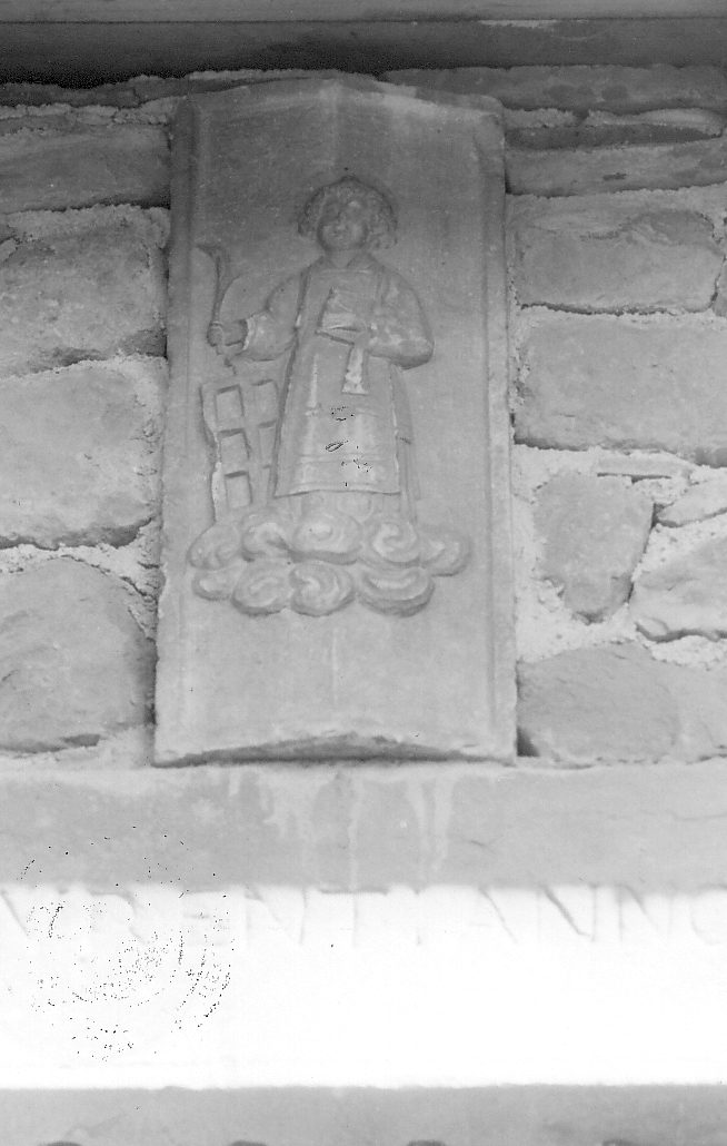 San Lorenzo, San Lorenzo (rilievo, opera isolata) - bottega aquilana (sec. XVIII)