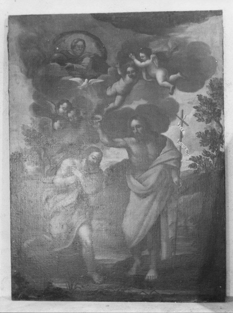 BATTESIMO DI CRISTO (dipinto) - ambito abruzzese (sec. XVII)