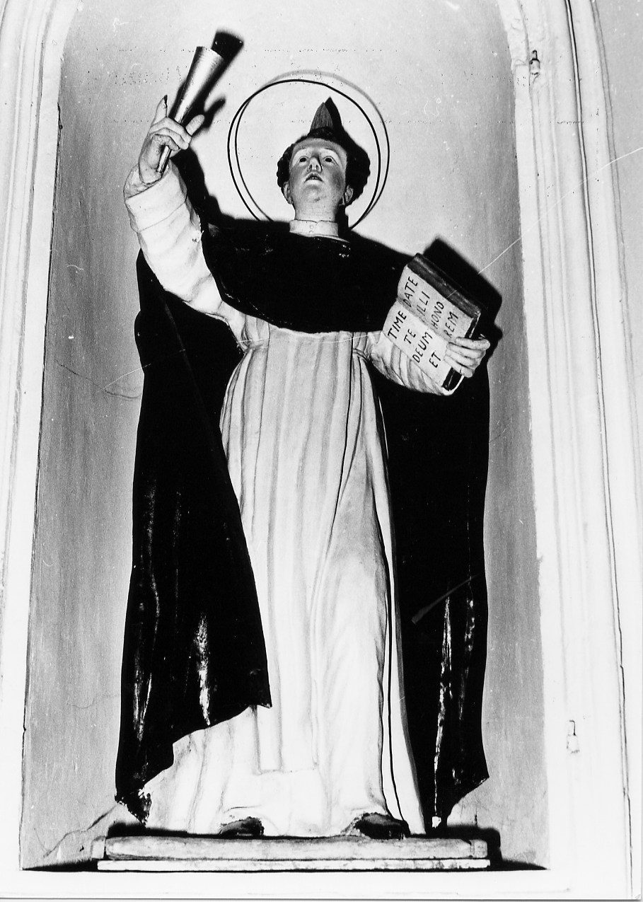 San Vincenzo Ferrer (statua) - ambito Italia centrale (sec. XIX)