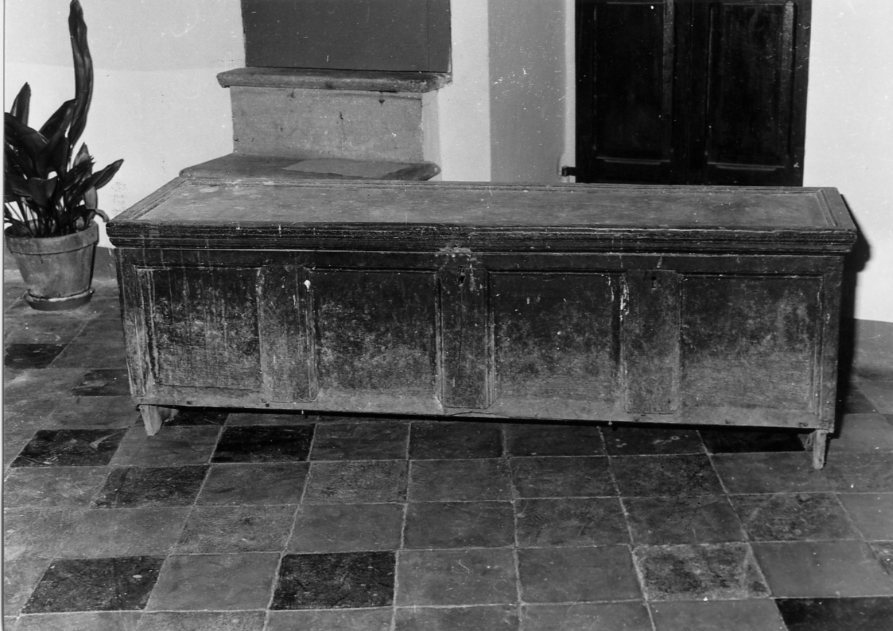 cassapanca - ambito Italia centrale (sec. XIX)