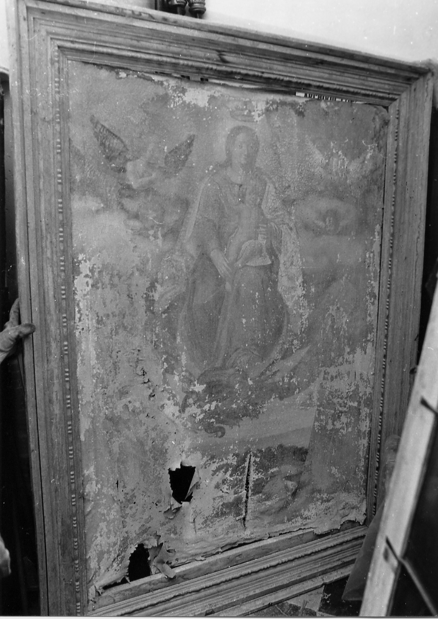 Madonna con Bambino (dipinto) - ambito Italia centrale (sec. XVIII)