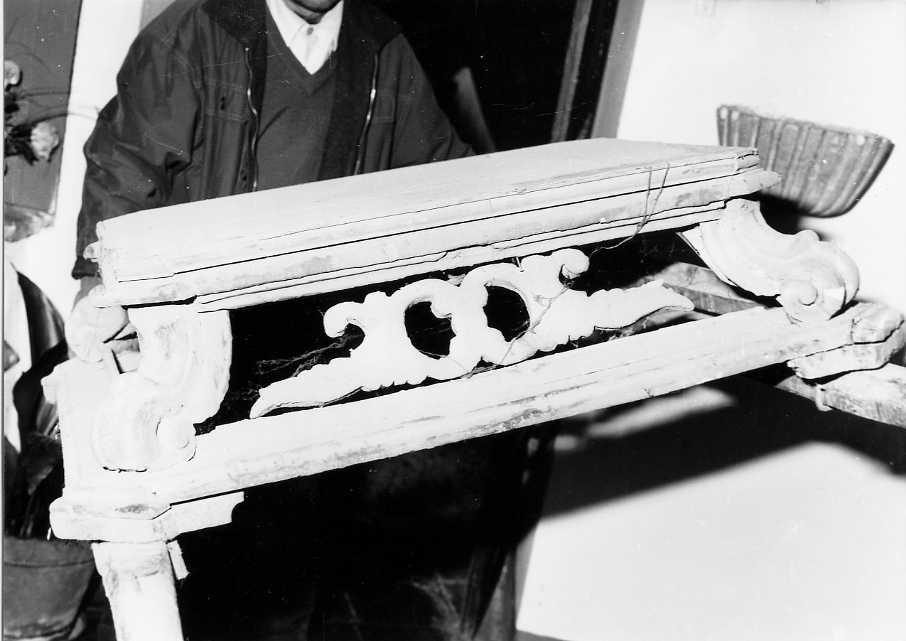 base processionale - ambito Italia centrale (sec. XVIII)