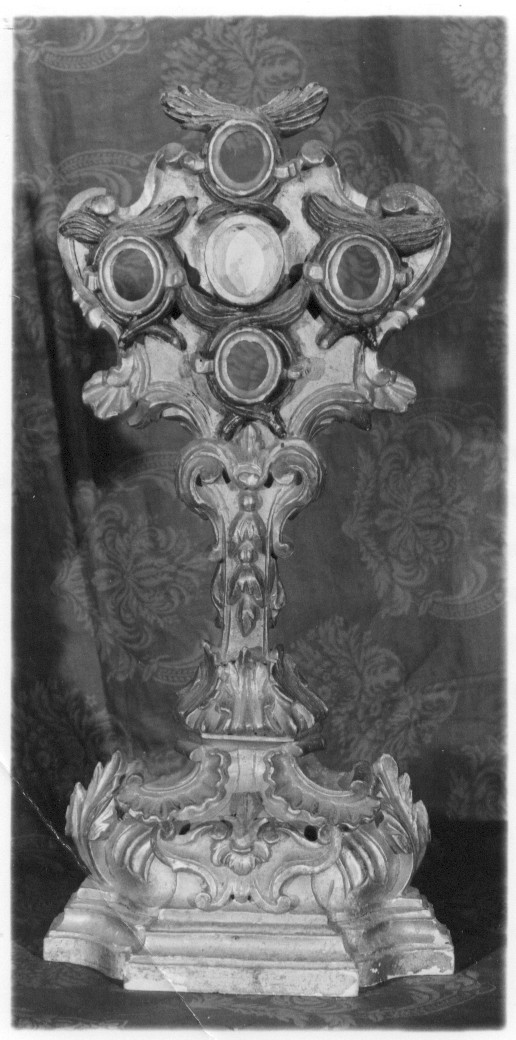 reliquiario, opera isolata - bottega abruzzese (sec. XVIII)