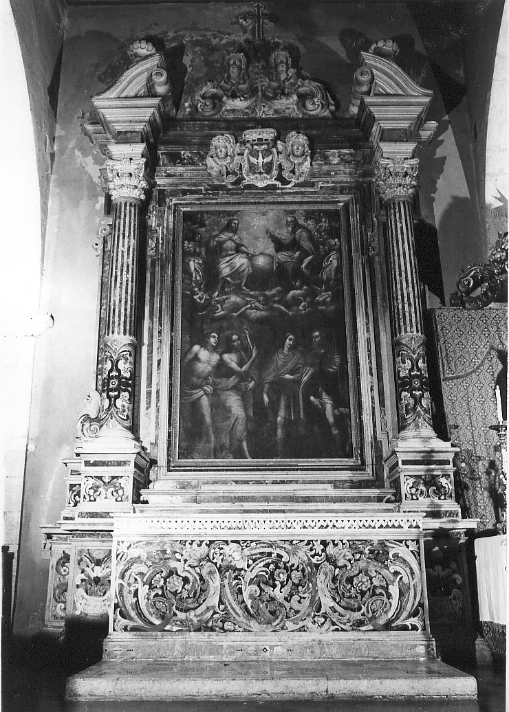 altare, opera isolata - bottega abruzzese (sec. XVII)