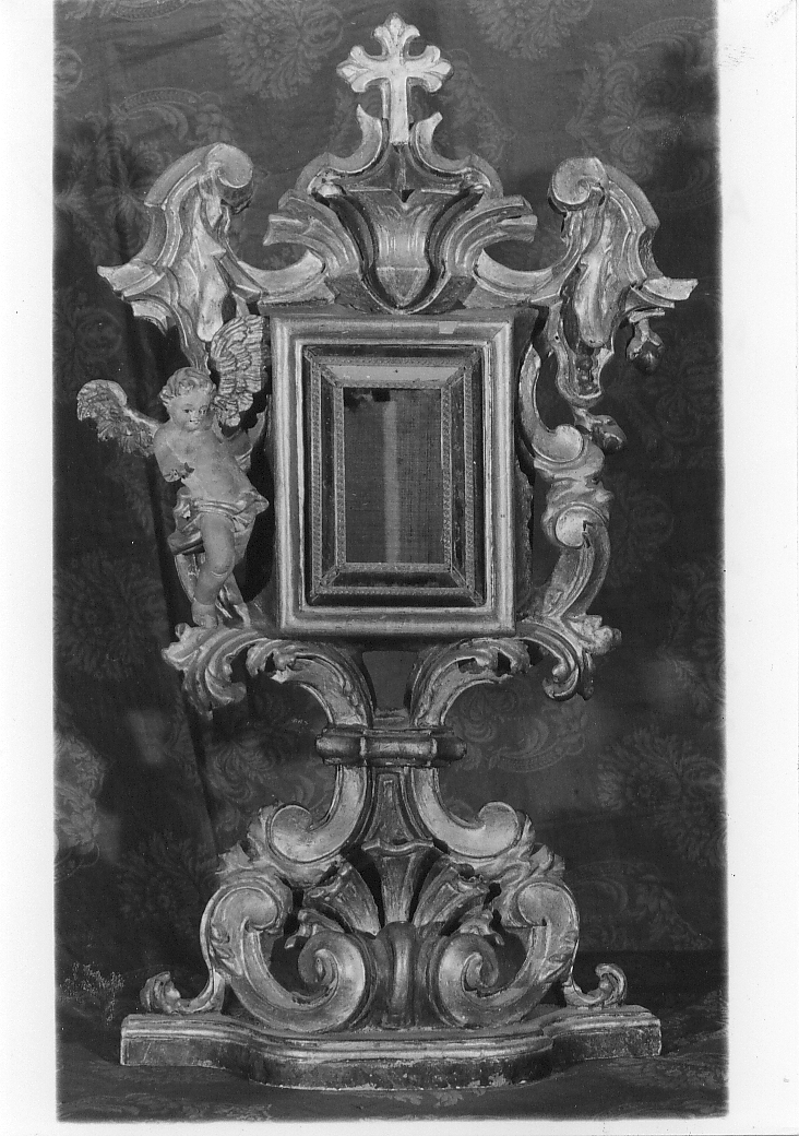 reliquiario, opera isolata - bottega abruzzese (sec. XVIII)