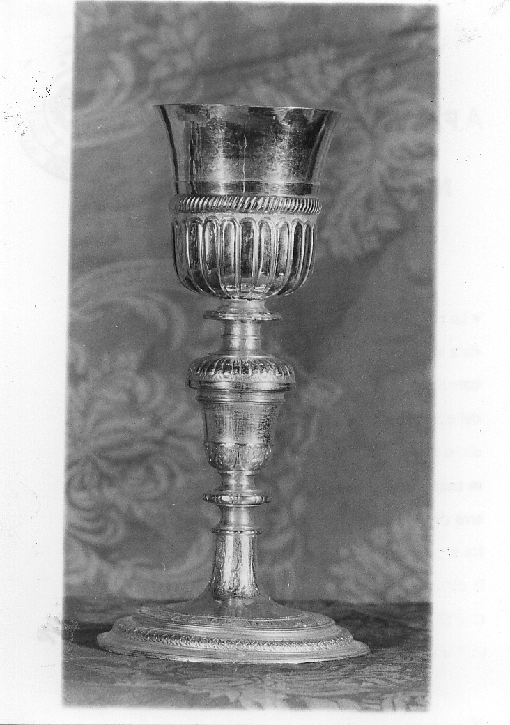 calice, opera isolata - bottega abruzzese (prima metà sec. XVII)