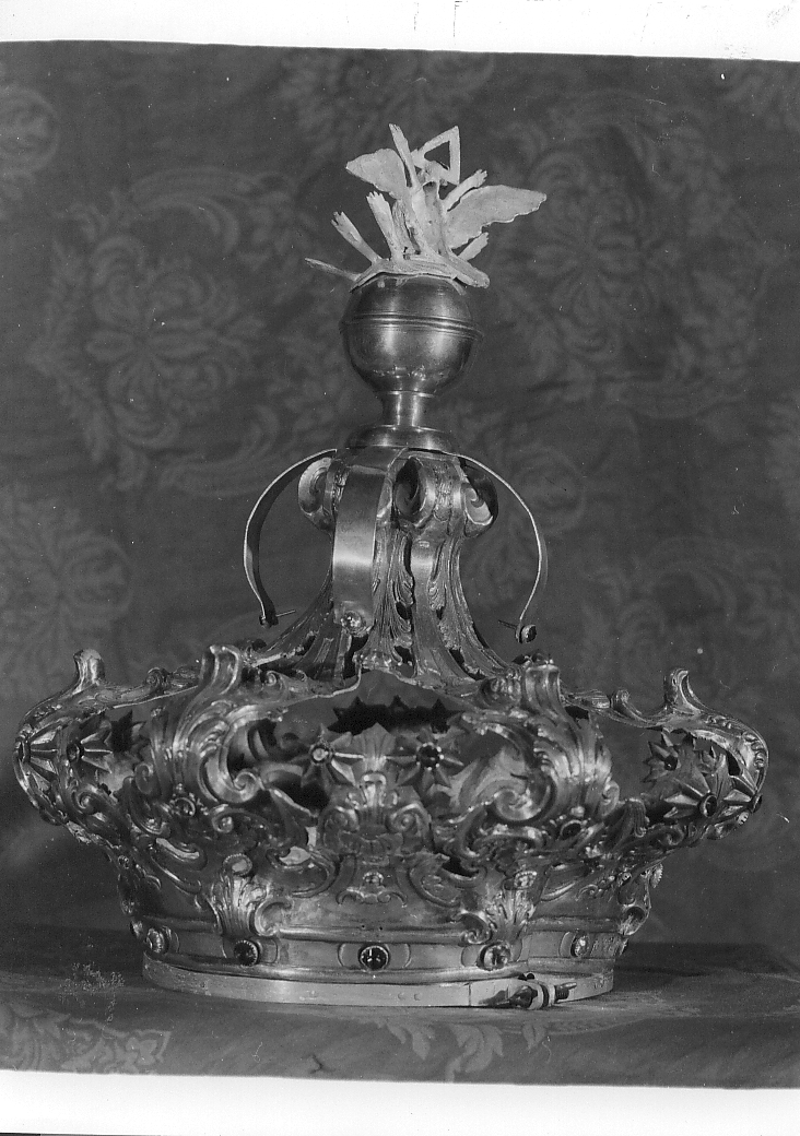 corona, opera isolata - bottega abruzzese (sec. XVII)