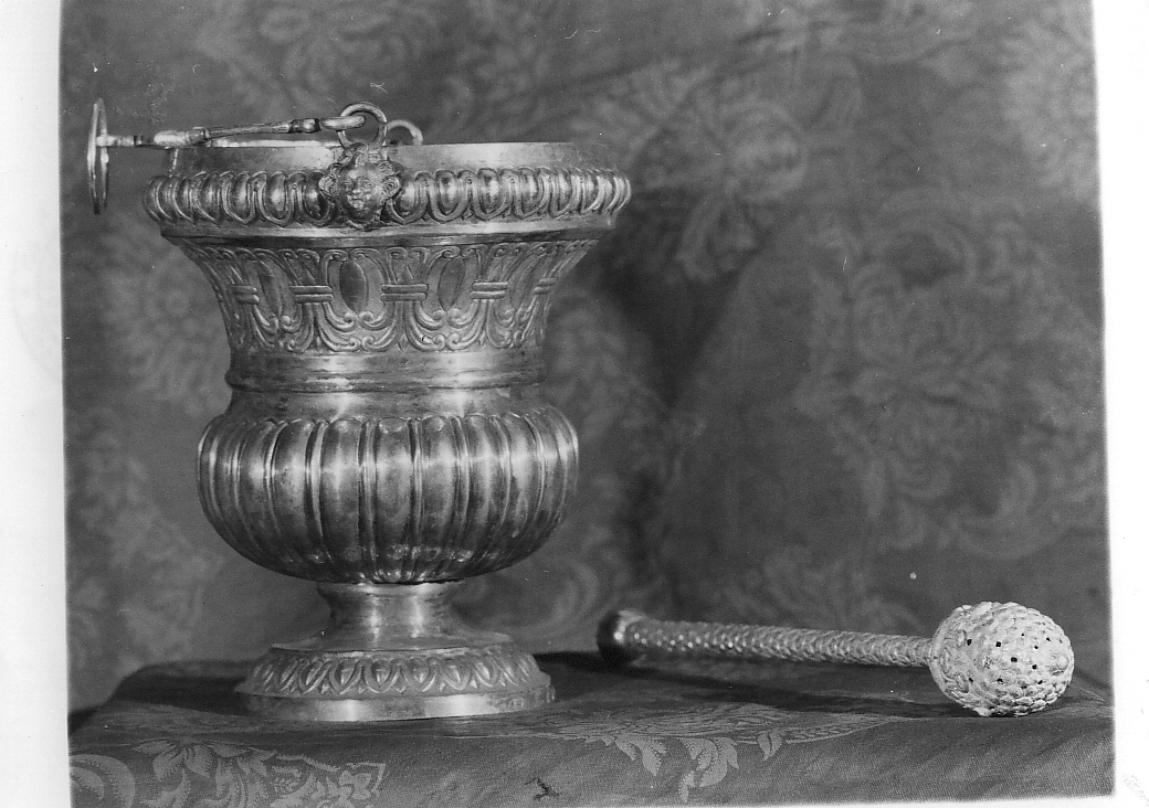 servizio per aspersione, insieme di Sisto Domenico (attribuito) (sec. XVIII)