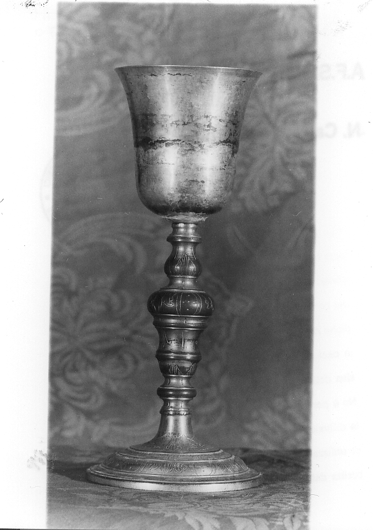 calice, opera isolata - bottega abruzzese (sec. XVII)