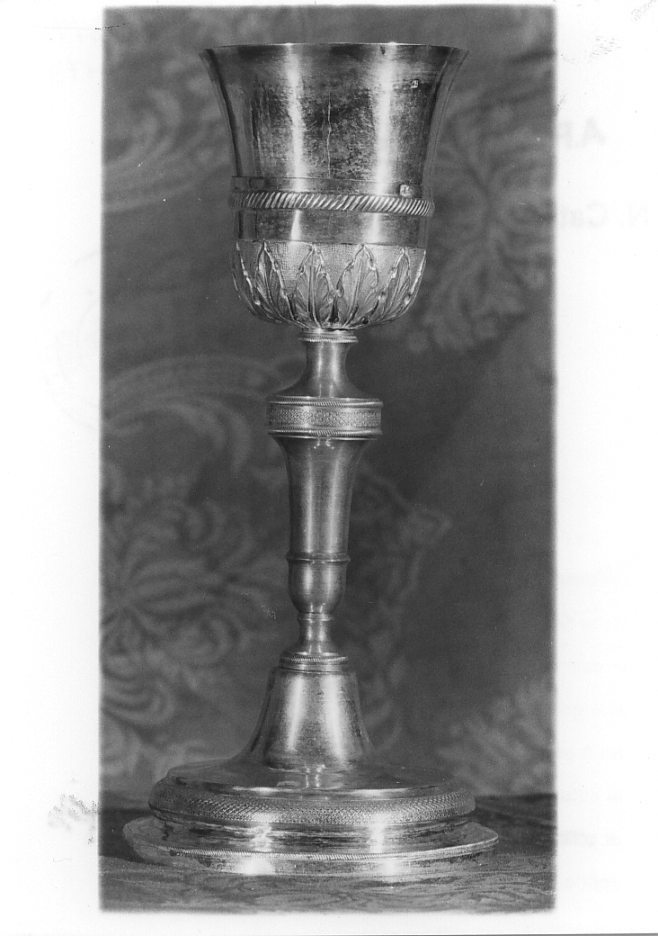 calice, opera isolata - bottega abruzzese (sec. XIX)