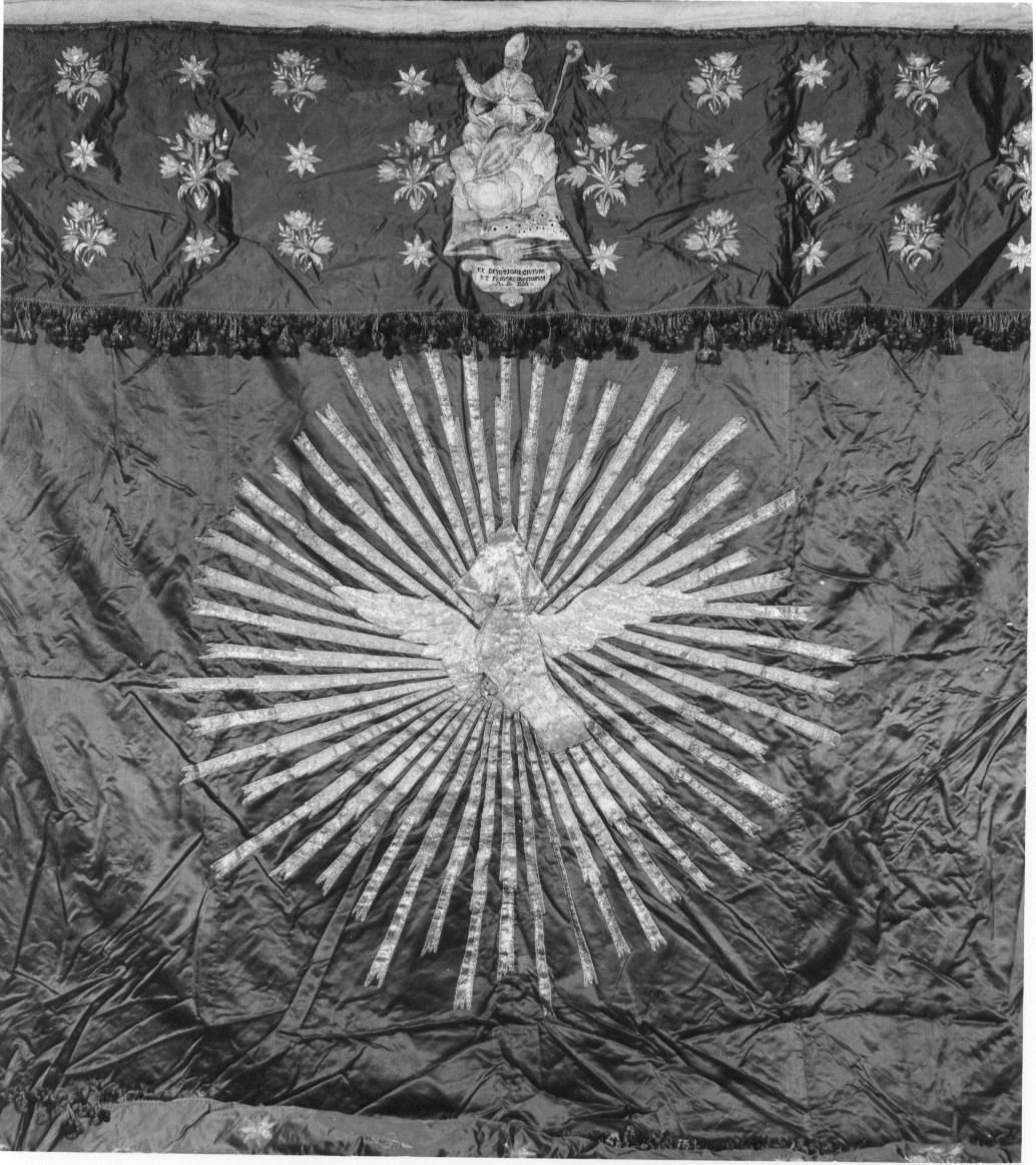 baldacchino, opera isolata - manifattura italiana (sec. XIX)