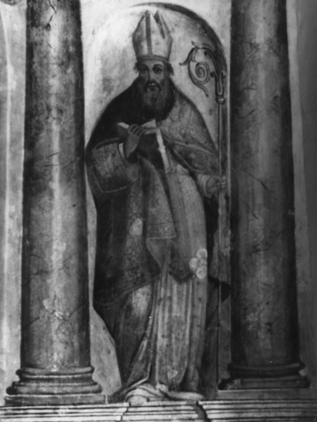 Sant'Erasmo (dipinto, elemento d'insieme) - ambito abruzzese (sec. XVI)