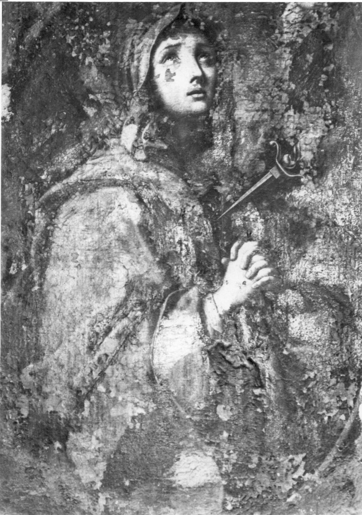 Madonna Addolorata (dipinto, opera isolata) - ambito abruzzese (sec. XIX)