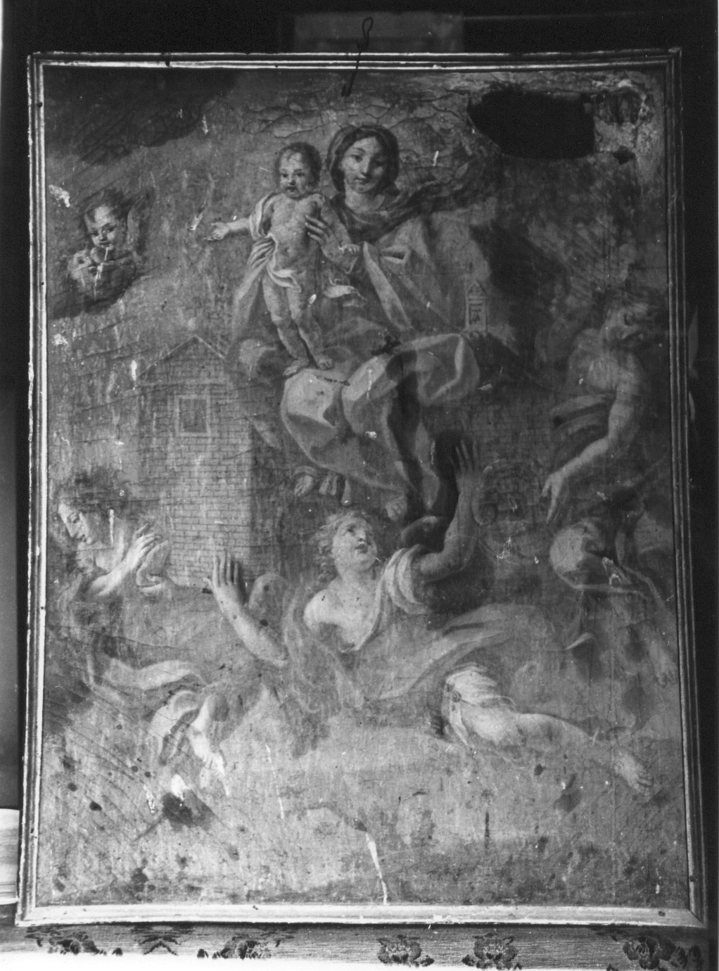 Madonna di Loreto (dipinto, opera isolata) - ambito abruzzese (sec. XVIII)