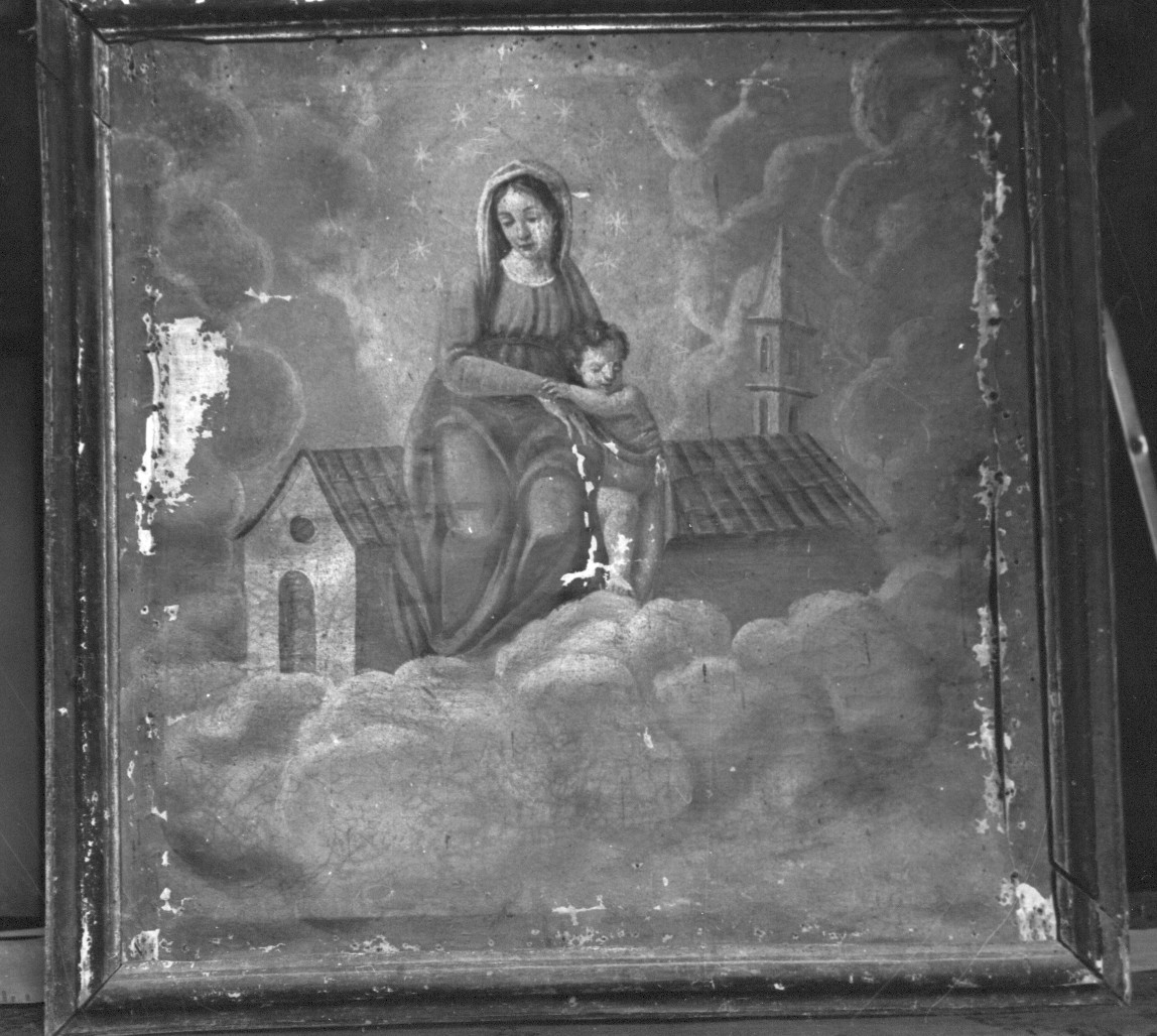 Madonna di Loreto (dipinto, opera isolata) - ambito abruzzese (sec. XIX)