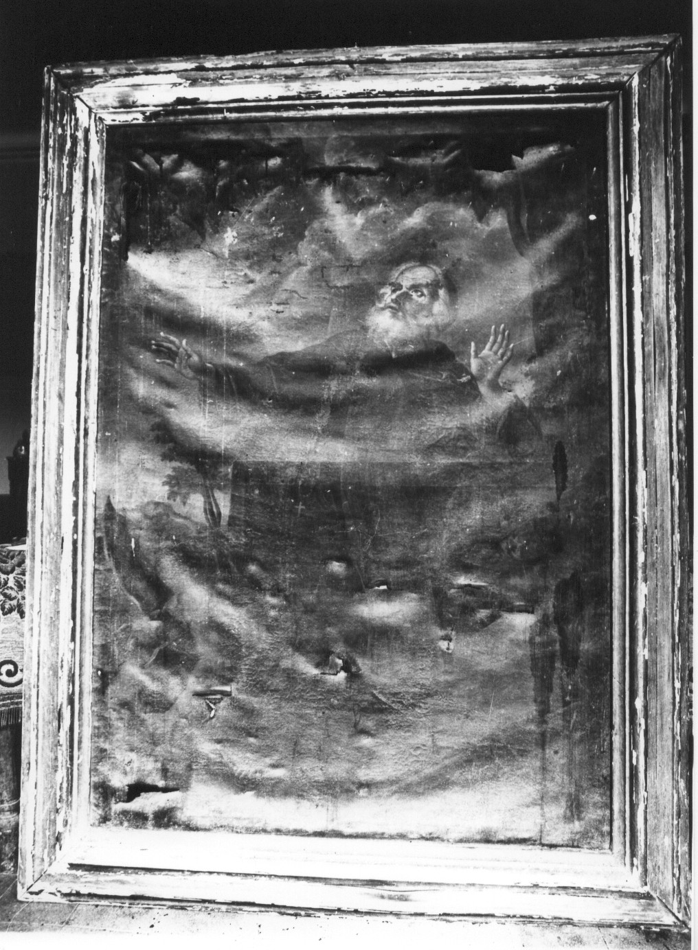 Sant'Antonio Abate (dipinto, opera isolata) - ambito abruzzese (sec. XVII)