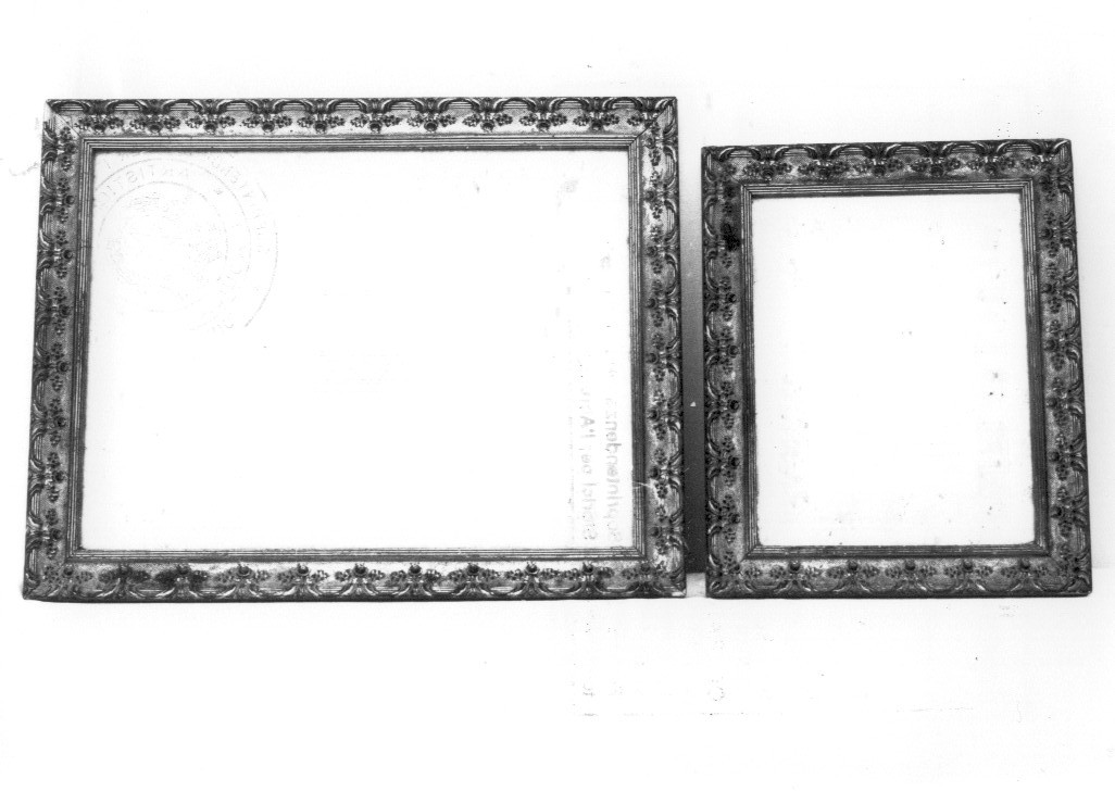 cornice, serie - bottega abruzzese (sec. XIX)