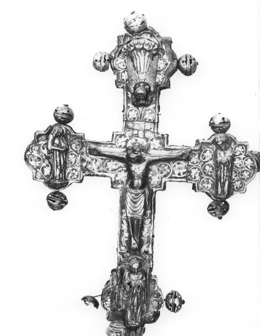 croce processionale, opera isolata di Di Coletta Renzo (attribuito) (sec. XV)