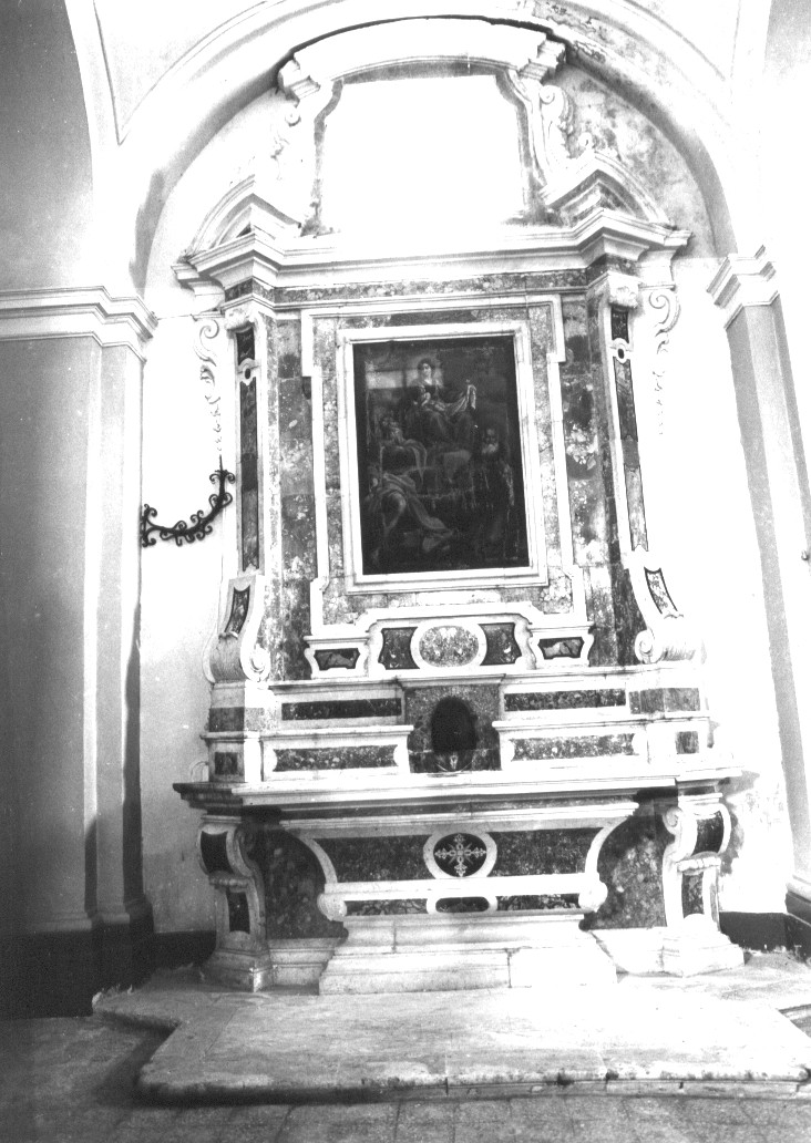 altare, opera isolata - bottega abruzzese (sec. XVIII)