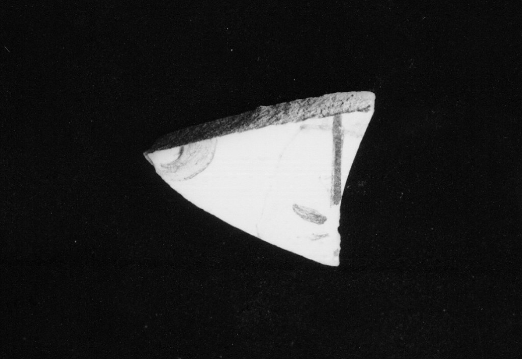 Santo (parete, frammento) - manifattura abruzzese (fine/inizio secc. XVII/ XVIII)