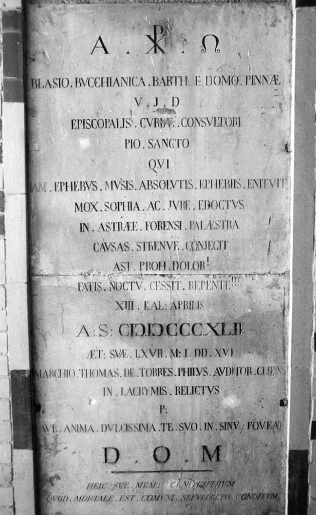 lapide commemorativa - ambito abruzzese (sec. XIX)