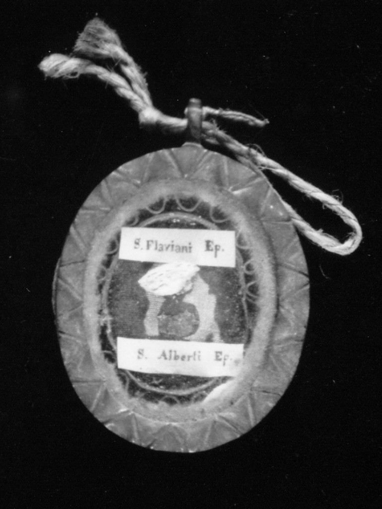 Motivi decorativi astratti (reliquiario a capsula - a pendente) - produzione abruzzese (sec. XIX)