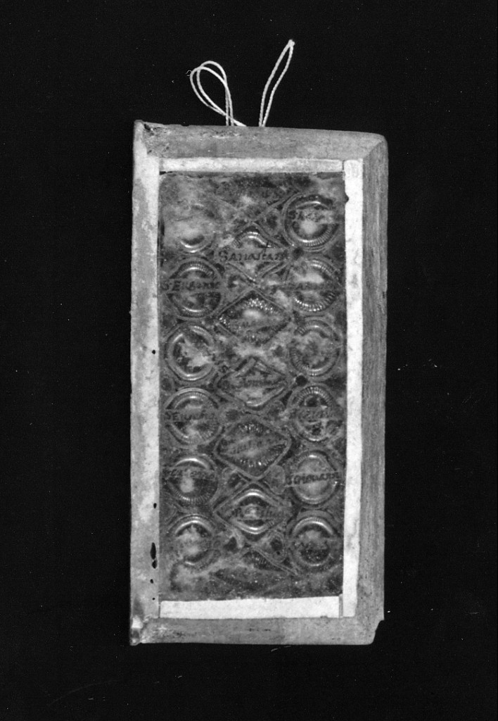 Motivo decorativo a intreccio (reliquiario) - produzione Italia centro-meridionale (sec. XVIII)