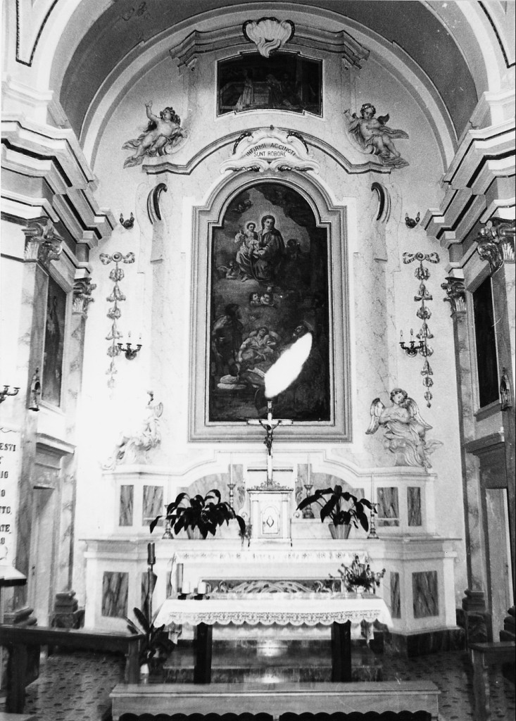 Motivi decorativi vegetali (decorazione plastica) di Rizza G, Piazzoli Carlo - ambito lombardo (sec. XVIII)