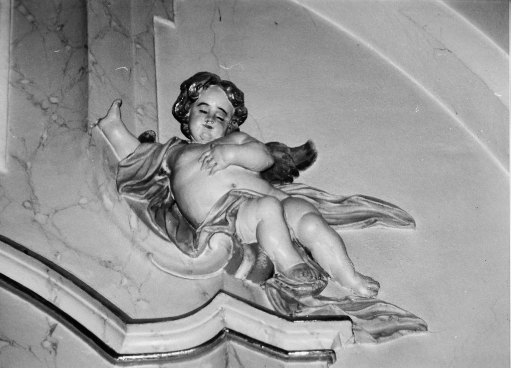 Angioletto (rilievo, serie) di Rizza G, Piazzoli Carlo - ambito lombardo (sec. XVIII)