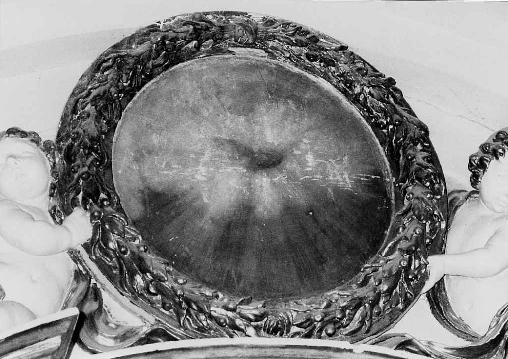 Colomba dello Spirito Santo e Cherubini (dipinto) - ambito abruzzese (sec. XVIII)