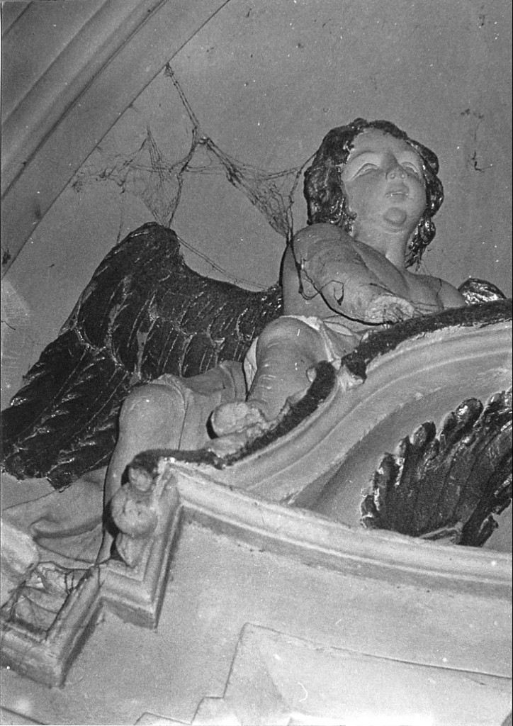 Angeli (scultura, serie) di Clerici M (cerchia) (sec. XVIII)