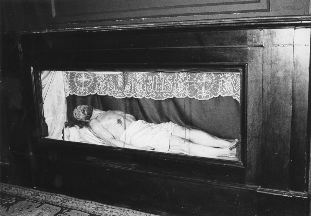 Cristo morto (statua) - ambito abruzzese (sec. XVIII)