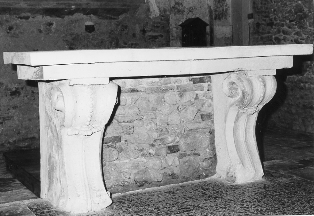 Motivi decorativi (altare - a mensa) - ambito Italia centrale (sec. XVIII)