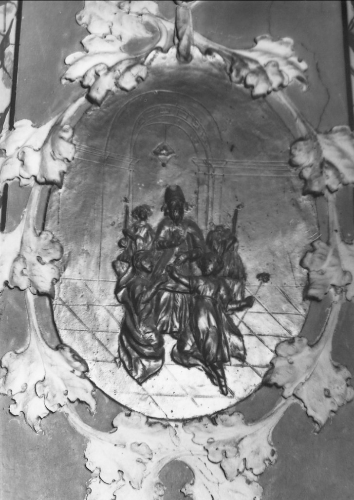 Sposalizio di Maria Vergine (medaglione) - ambito Italia centrale (sec. XVIII)