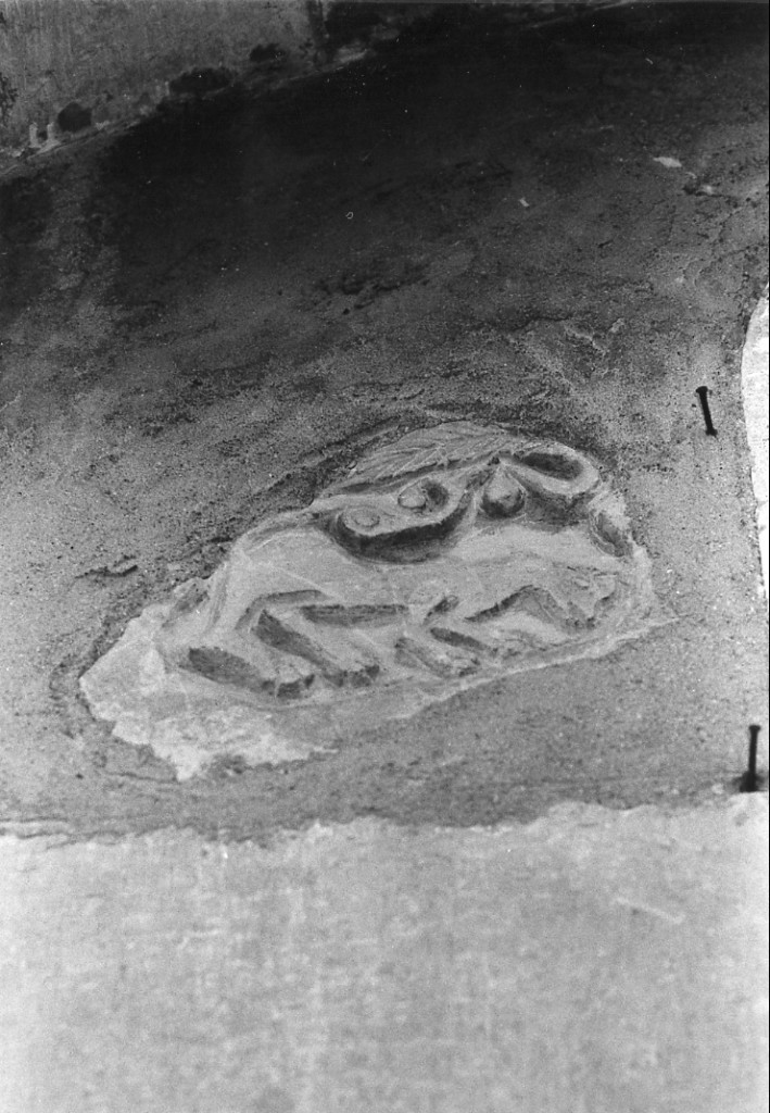 Felino (rilievo, frammento) - ambito Italia centrale (sec. XIV)