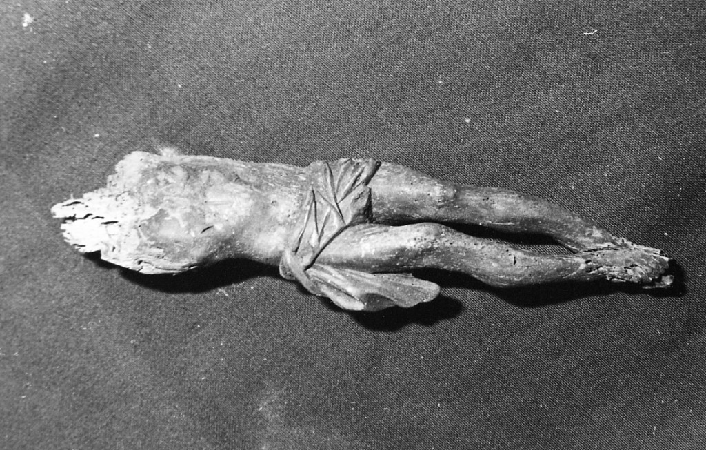 Cristo crocifisso (scultura) - ambito Italia centrale (fine/inizio secc. XIX/ XX)