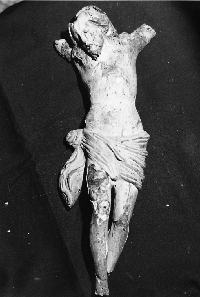 Cristo crocifisso (scultura) - ambito Italia centrale (sec. XVIII)
