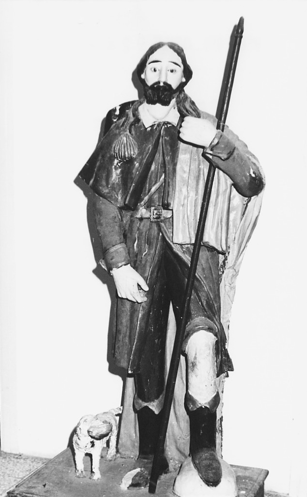 San Rocco (statua) - ambito Italia centrale (fine/inizio secc. XIX/ XX)