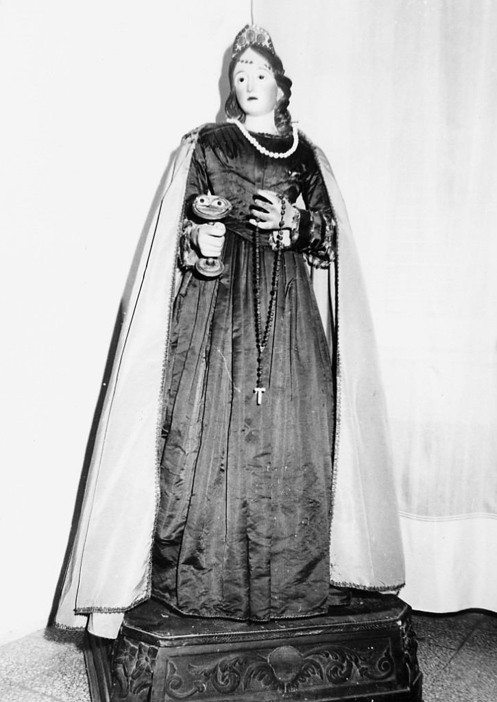 Santa Lucia (manichino) - ambito Italia centrale (sec. XIX)