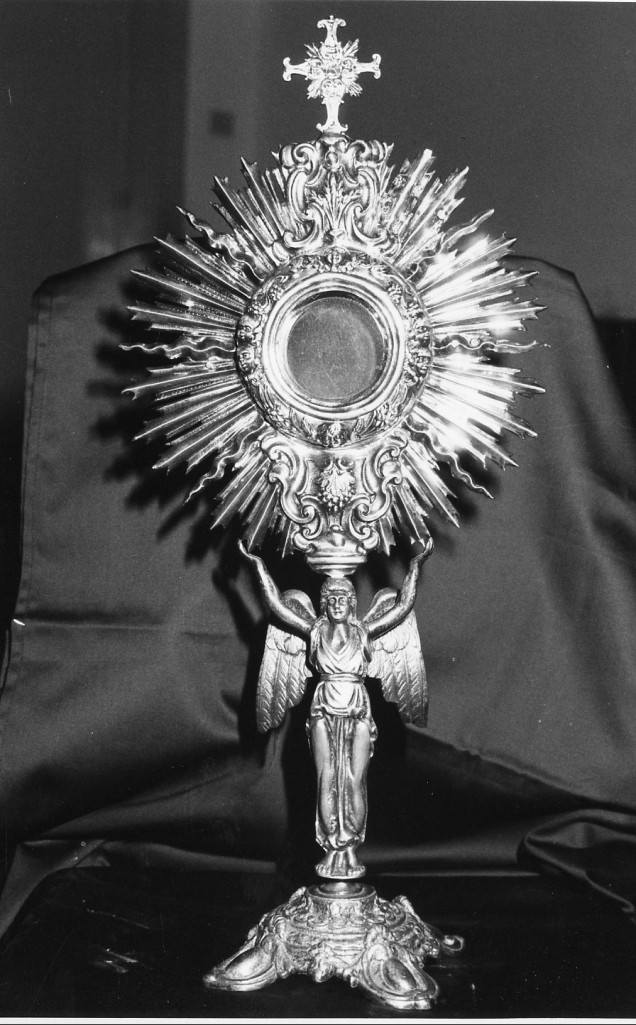 Motivi decorativi (ostensorio - a raggiera) - ambito Italia centrale (fine/inizio secc. XIX/ XX)