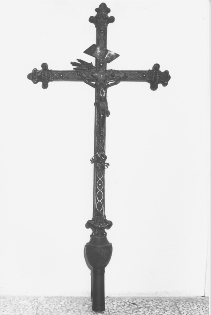 croce processionale - ambito Italia centrale (sec. XVI)