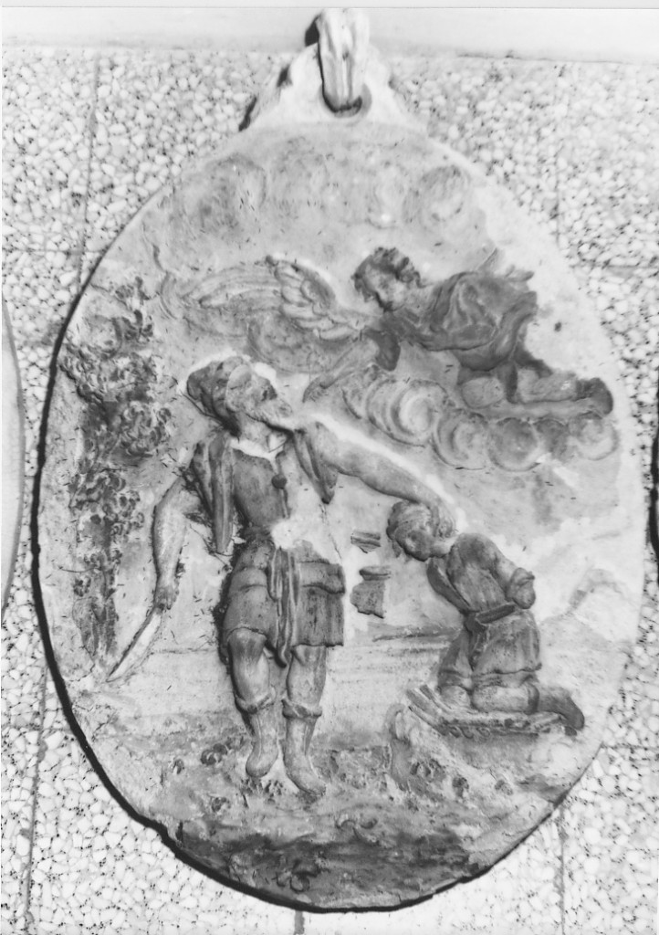 Sacrificio di Isacco (rilievo) - ambito Italia centrale (sec. XVIII)