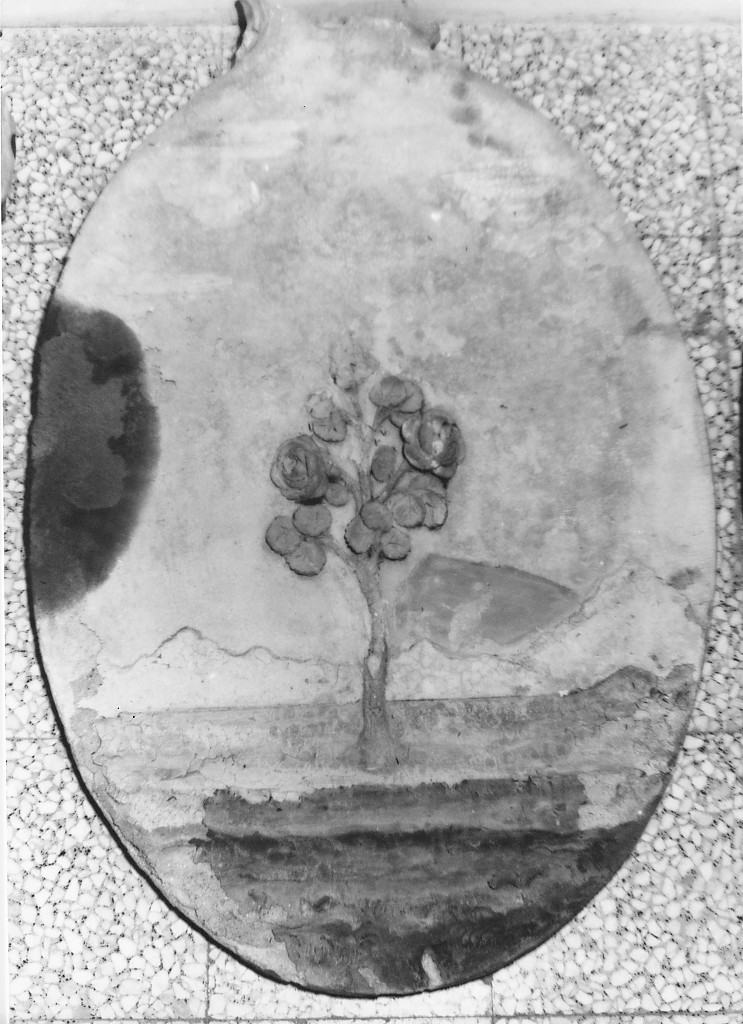 Rosa mistica (rilievo) - ambito Italia centrale (sec. XVIII)