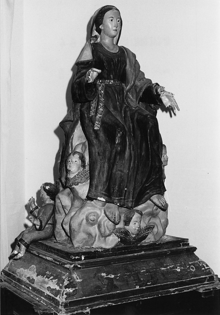 Madonna del Carmelo (scultura) - ambito Italia centrale (sec. XX)
