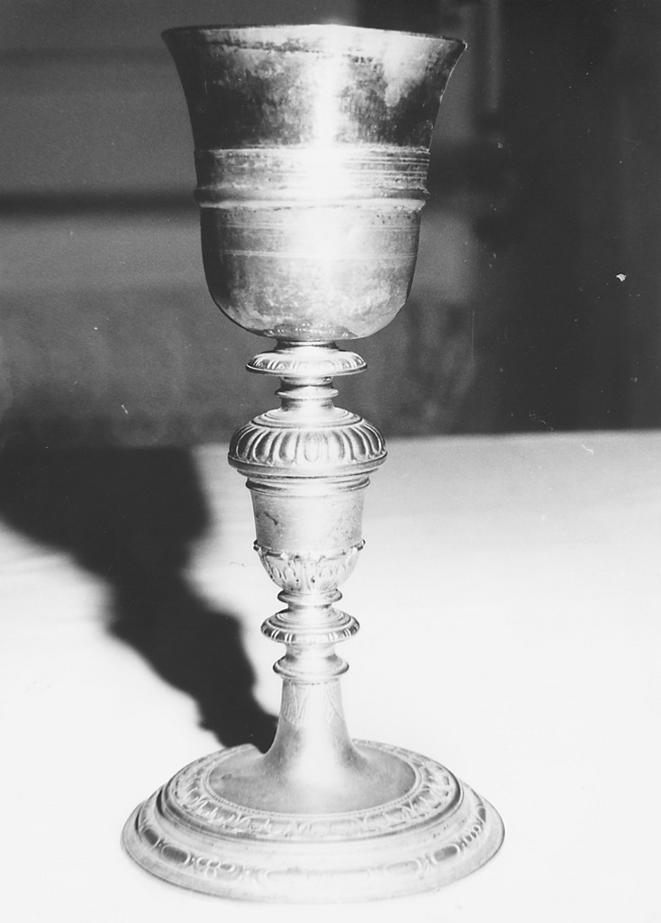 Motivi decorativi vegetali (calice) - produzione abruzzese (fine/inizio secc. XVIII/ XIX)