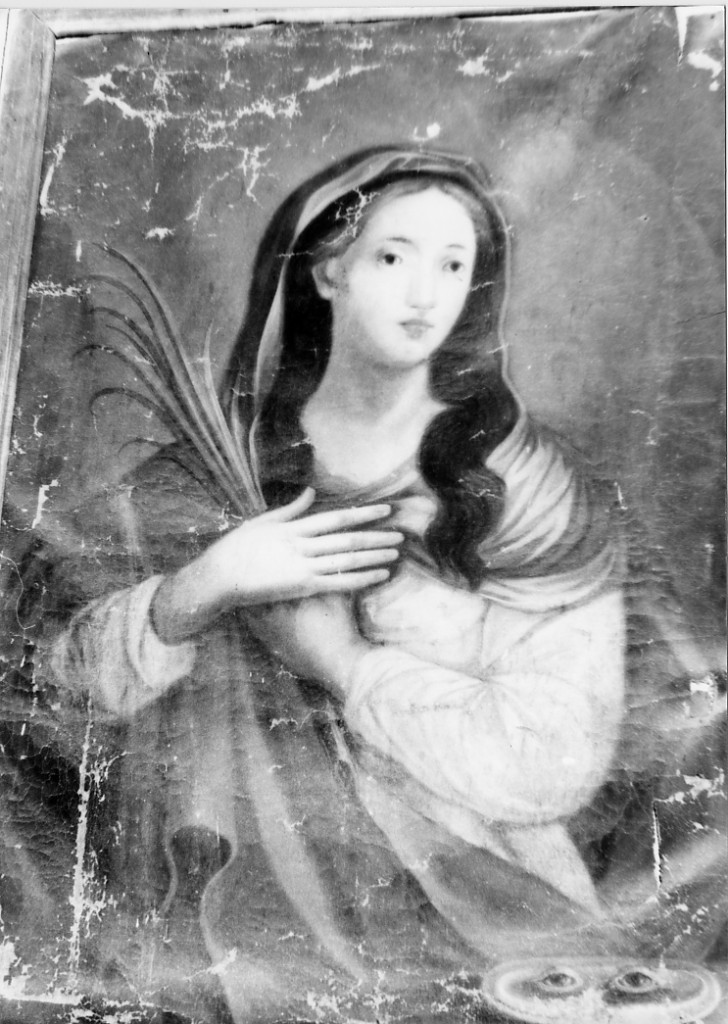 Santa Lucia (dipinto) - ambito abruzzese (inizio sec. XIX)