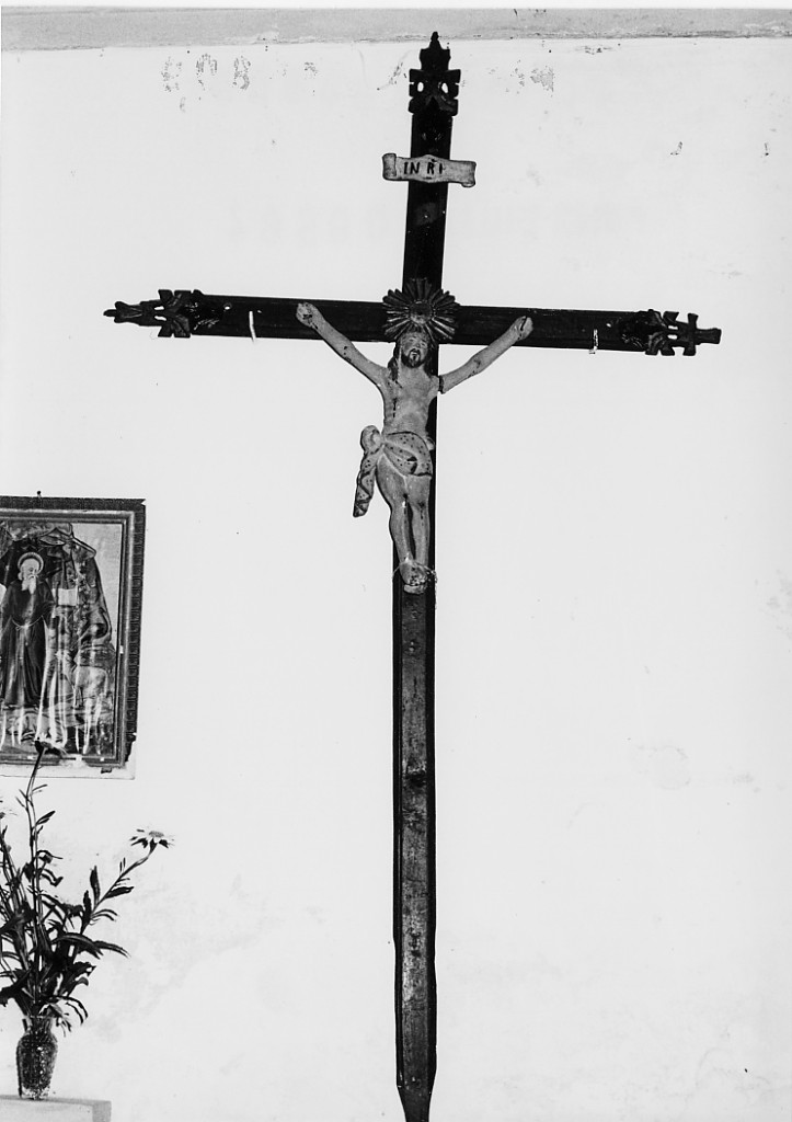 crocifisso - ambito abruzzese (fine/inizio secc. XVIII/ XIX)