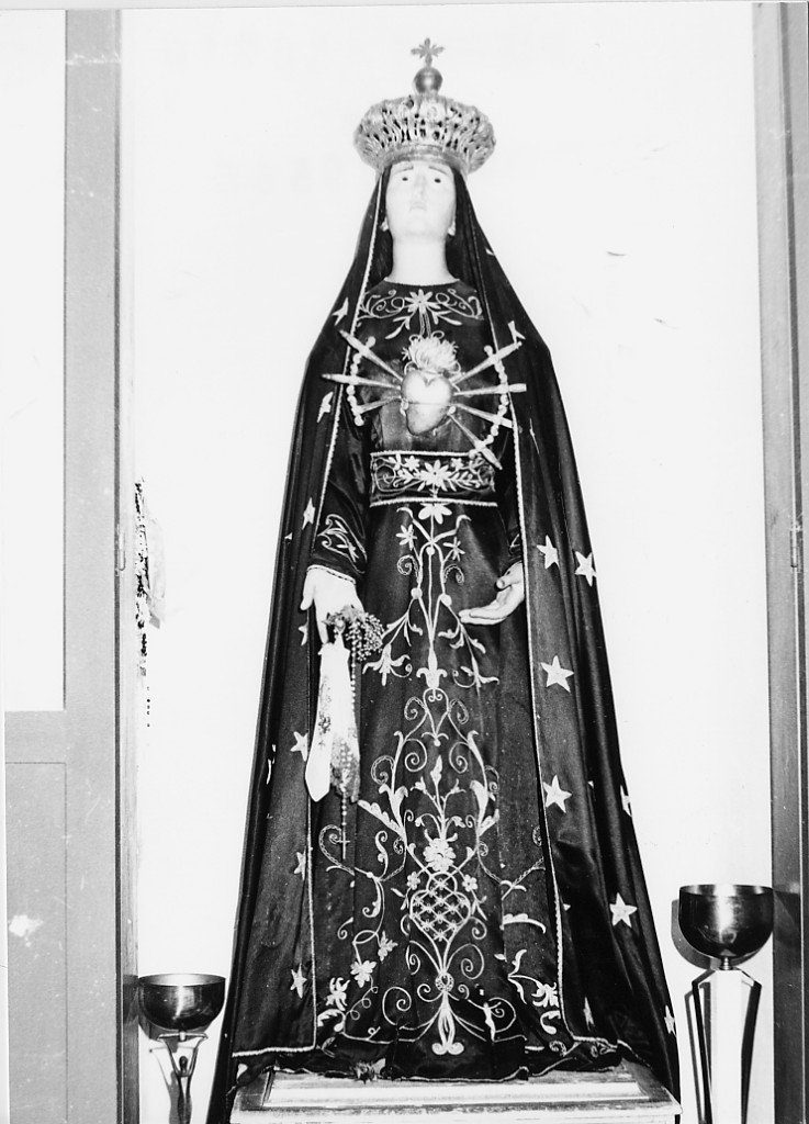 Madonna dei sette dolori (statua processionale) - produzione abruzzese (fine sec. XIX)